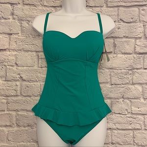 NWT Profile by Gottex One Piece in Jade